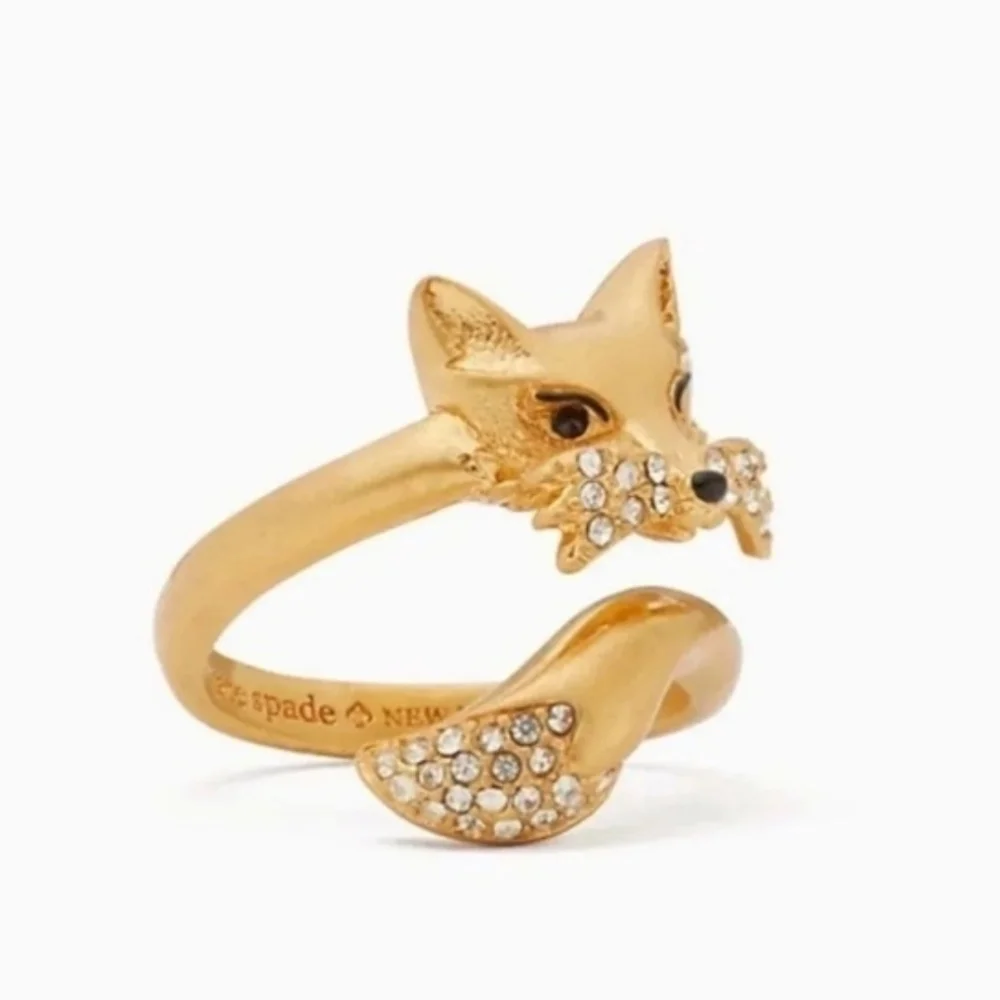 💛▪️Kate Spade▪️ so foxy fox ring $68